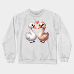 Pair of Swans Crewneck Sweatshirt